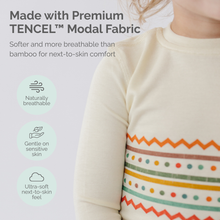 Load image into Gallery viewer, Pajama Modal Zigzag