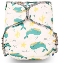 Load image into Gallery viewer, Baby Cloth Diaper Reusable Heavy Wetter Hybrid Waterproof Bamboo Washable Baby Nappy Diapers For Girls and Boys Baby