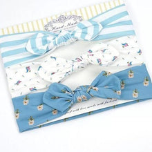 Load image into Gallery viewer, Baby Headband Flower Print Hair Wear for Newborn Baby Girl Headband for Little Girl Headbands Children Bow