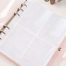 Load image into Gallery viewer, 40/80 Pockets PVC Card Holder Photo Album Pages Album Pages Card Sleeves Storage Photo Holder Transparent 3/5 inch Album Page ScrapbookAnniversary Gift For Couple