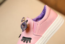 Load image into Gallery viewer, Children's Girls Princess Shoes Bow Big Casual High Quality Material Comfortable No-slip Shoe