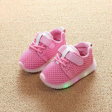 Load image into Gallery viewer, Children 1-3-6 Years Old Baby Toddler LED Shoes Light Soft Bottom Breathable High Quality Shoes