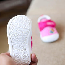 Load image into Gallery viewer, Unisex Blue Pink Baby Toddler Shoes Soft Soled Shoe Baby Autumn No-slip Everyday Wear Casual Style Sneakers