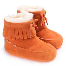 Load image into Gallery viewer, Children's Autumn Winter 2021 Children's Cotton Boots Anti Slip Warm Children's Snow Boots