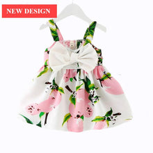 Load image into Gallery viewer, Colorful Modern Luxury Handmade Summer Baby Clothes with Cartoon Long-sleeved Dress for Casual Wear For Baby And Girls 0-5years