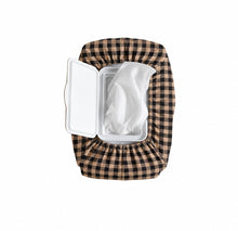 Load image into Gallery viewer, Gingham Wet Wipe Cover