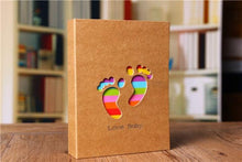 Load image into Gallery viewer, 6 Inch 100 Pockets Kids Picture Card Album Picture Storage Frame for Baby Photo Scrapbooking Photo Card Case Albums scrapbook Memo Scrapbook Paper Baby Family Scrapbook Albums