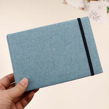 Load image into Gallery viewer, 6 Inch 100PCS Stylish and Simple Photo Album Small Photo Album on Fabric Polaroid Postcard Storage Brochure Fabric Memo Scrapbook Paper Baby Family Scrapbook Albums Creative Gifts
