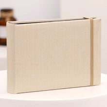 Load image into Gallery viewer, 6 Inch 100PCS Stylish and Simple Photo Album Small Photo Album on Fabric Polaroid Postcard Storage Brochure Fabric Memo Scrapbook Paper Baby Family Scrapbook Albums Creative Gifts