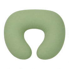 Load image into Gallery viewer, Green Ruffle Nursing Pillow Cover