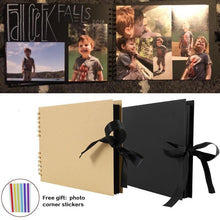 Load image into Gallery viewer, 60/80 Pages Photo Albums Scrapbook Paper Craft Album Scrapbooking Picture Album for Wedding Anniversary Gifts Memory Scrapbook Albums Family Anniversary Gift For Couple