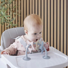 Load image into Gallery viewer, Stick 'n' Play Sensory Star Toy and Teether | For Baths, Highchairs and more