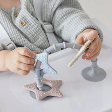 Load image into Gallery viewer, Stick 'n' Play Sensory Star Toy and Teether | For Baths, Highchairs and more
