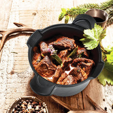 Load image into Gallery viewer, MASTERPAN Nonstick Stock & Pasta Pot With Glass Lid Strainer, 5 QT., 9" (23cm)