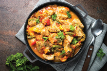 Load image into Gallery viewer, MASTERPAN Nonstick Stovetop Oven Grill Pan & Stainless Steel Lid, Black 12" (30cm)