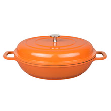 Load image into Gallery viewer, MASTERPAN Nonstick Dutch Casserole, Orange 3 Qt. 11" (28cm)