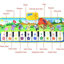 Load image into Gallery viewer, Baby Mat Musical Carpet Music Mat Piano Mat & 8 Instrument Tone Early Educational Toys For Kids Piano