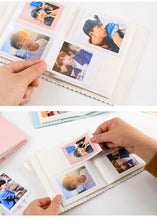 Load image into Gallery viewer, 64 Pockets 3 Inch Photo Album Book For Mini Photo Albums Birthday Gift Family Scrapbook Albums Family Anniversary Gift For Couple