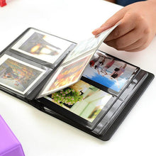 Load image into Gallery viewer, 64 Pockets Mini Instant Polaroid Photo Album Picture Case for Mini Film 7s 8 25 50s 90 Mini Polaroid Album Refillable Notebook Photo Album Valentines Day Gift Anniversary Gift