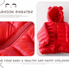 Load image into Gallery viewer, Modern Jacket Autumn Winter Baby Girls Jacket For Baby Coat Kids Warm Hooded Outerwear For Baby Boys Clothes Newborn Jacket