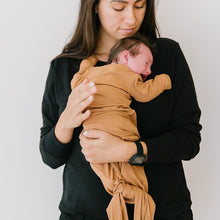 Load image into Gallery viewer, camel ribbed knotted sleeper