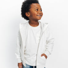 Load image into Gallery viewer, Classic Zip Hoodie - Light Heather Grey