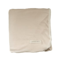 Load image into Gallery viewer, Oat Ribbed Toddler Blanket