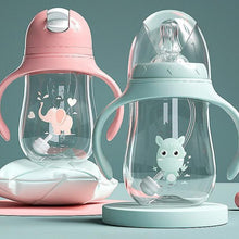 Load image into Gallery viewer, Baby Bottles Drinking Cup Feeding Bottle Wide-Caliber Drinking Milk Drinking Water Dual-use Bottle For baby and Kids