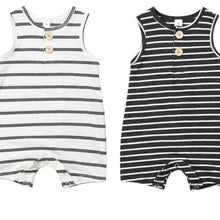 Load image into Gallery viewer, Summer Clothing Newborn Infant Baby Boy/Girl Striped Romper Sleeveless Outfit Jumpsuit Pajamas