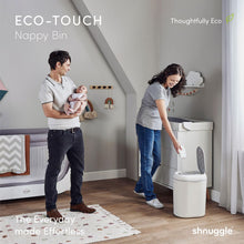 Load image into Gallery viewer, Shnuggle Eco-Touch Nappy Bin Diaper Pail