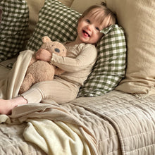 Load image into Gallery viewer, Oat Ribbed Toddler Blanket