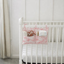Load image into Gallery viewer, Crib Diaper Caddy Storage Organizer