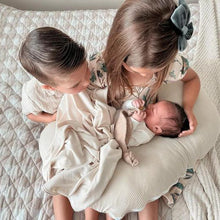 Load image into Gallery viewer, Oat Ribbed Stretch Swaddle