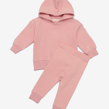 Load image into Gallery viewer, Pink Hoodie Two-Piece Set