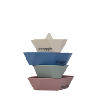 Load image into Gallery viewer, Shnuggle Stack and Sail Bath Boat Toys