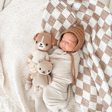 Load image into Gallery viewer, Oat Ribbed Stretch Swaddle