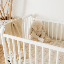 Load image into Gallery viewer, Jersey Knit Polyester Crib Sheet in Some Bunny Loves Me