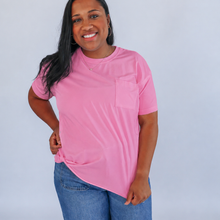 Load image into Gallery viewer, Relaxed Fit Zip Breastfeeding Tee