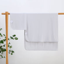 Load image into Gallery viewer, Comfy Gray Bamboo Swaddle Blanket