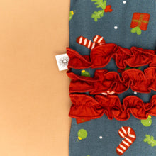Load image into Gallery viewer, Holiday Ruffled Onesie