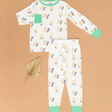 Load image into Gallery viewer, Green Dreamcatcher Long Sleeve Sleep Set