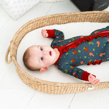 Load image into Gallery viewer, Holiday Ruffled Onesie