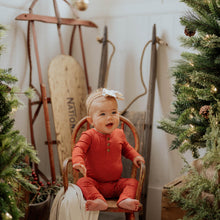Load image into Gallery viewer, Red Stripe Two-Piece Set