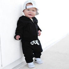 Load image into Gallery viewer, Classic Zip Hoodie - Black