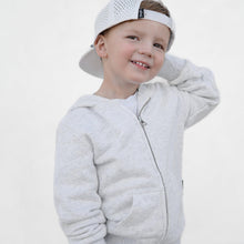 Load image into Gallery viewer, Classic Zip Hoodie - Light Heather Grey