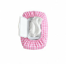 Load image into Gallery viewer, Gingham Wet Wipe Cover