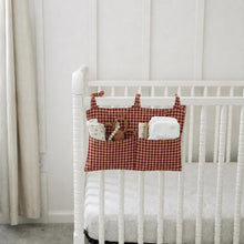 Load image into Gallery viewer, Crib Diaper Caddy Storage Organizer