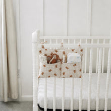 Load image into Gallery viewer, Crib Diaper Caddy Storage Organizer