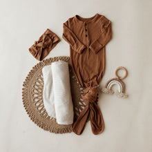 Load image into Gallery viewer, camel ribbed headband