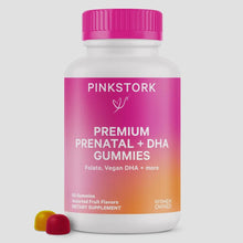 Load image into Gallery viewer, Pink Stork Premium Prenatal + DHA Gummies